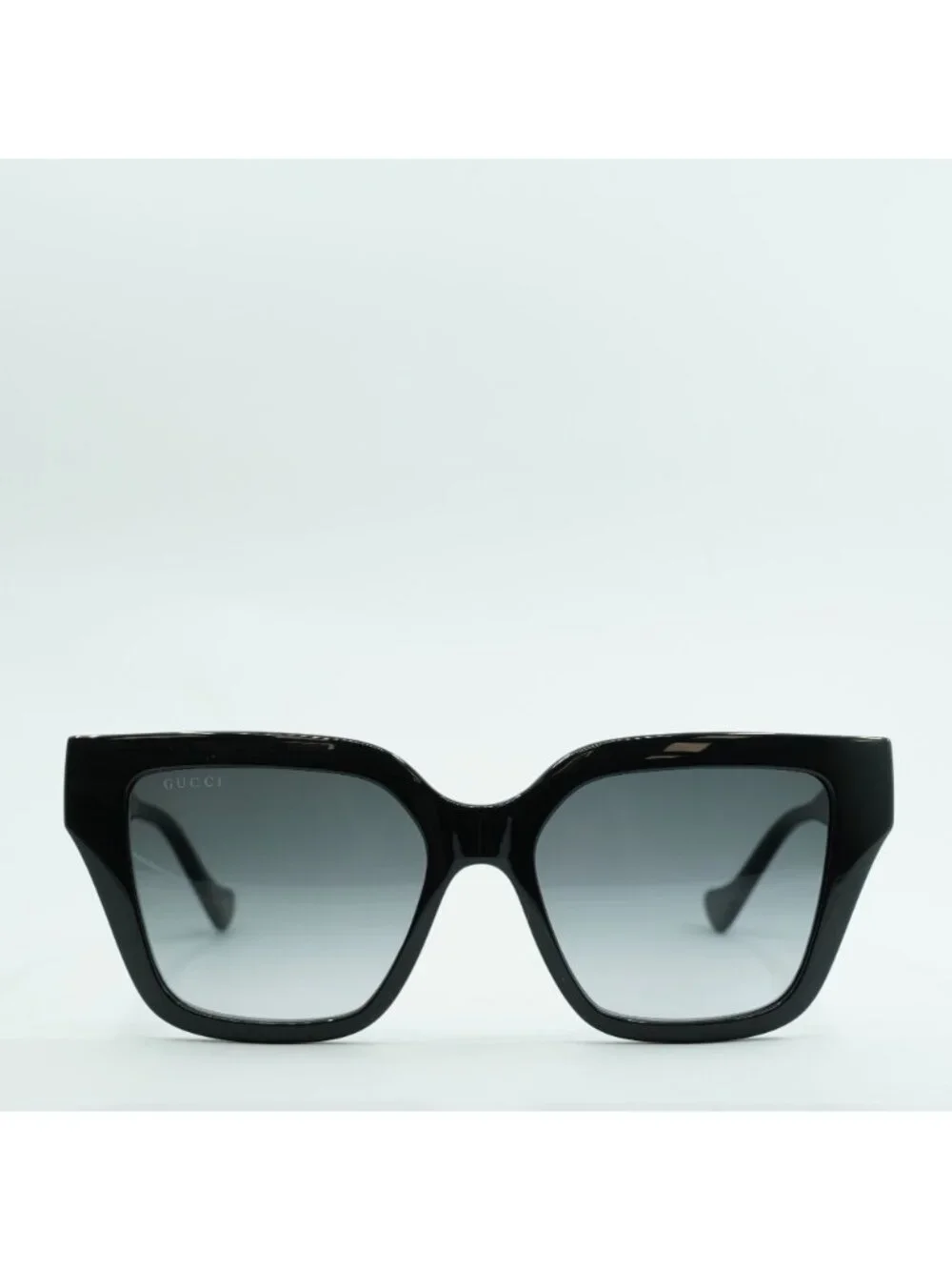 Gucci GG1023S 008 Butterfly Sunglasses - Black / Grey